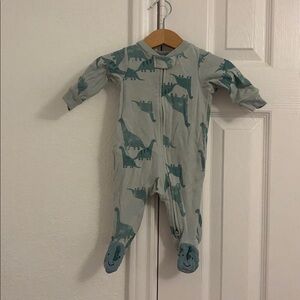 Carter's Blue Dinosaur Baby Onesie